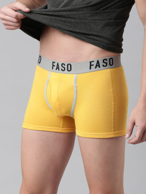 Faso Yellow Trunk For Men