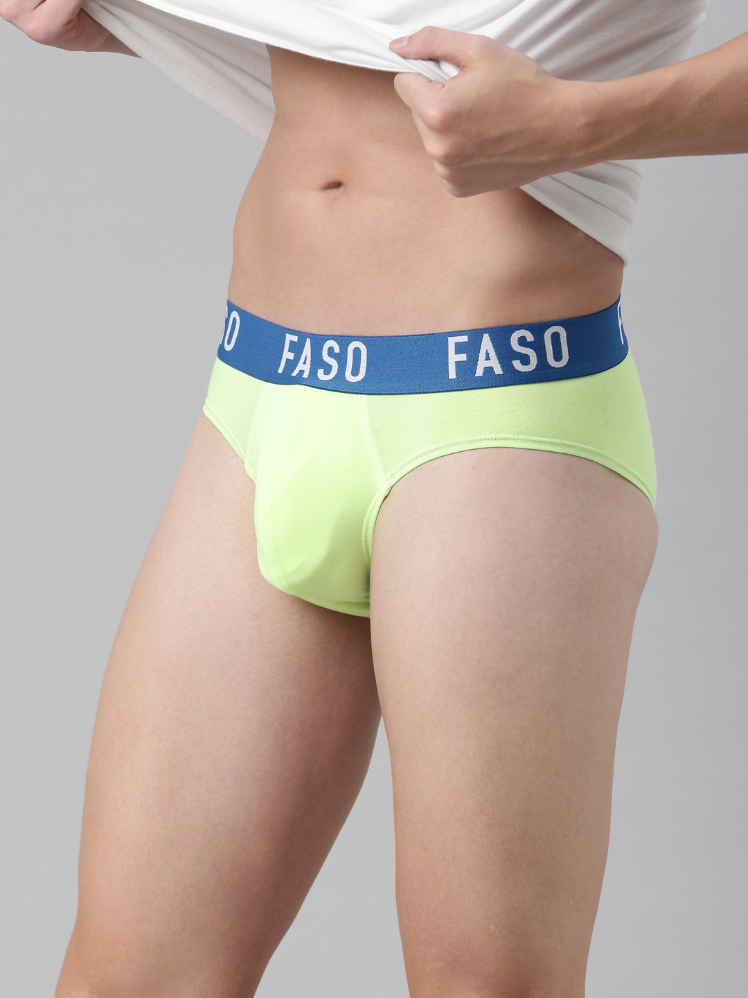 FASO Neon Color Soft Cotton Brief - FA 2013