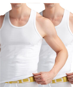 Buy Pure White Vest for Men - Organic Cotton & Skinfriendly