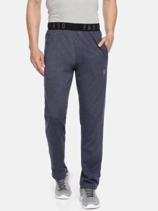 Buy FASO Gym Track Pants Men - 100 % Cotton