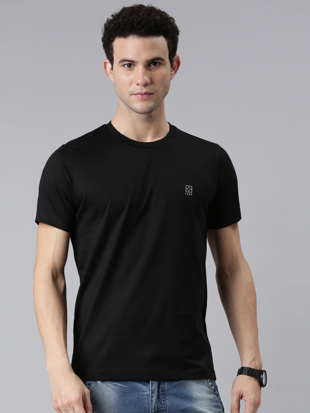 Buy Round Neck T Shirt at FASO | Shop Online at FASO