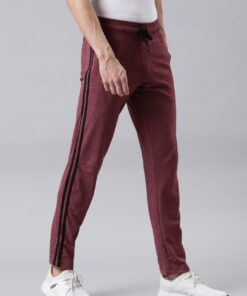 Faso Maroon Trackpant For Men