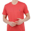Shop FASO Solid Red Color Tshirts - Pure Cotton Tshirt