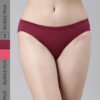 FW 201 Raspberry Red plum-inner elastic women bikini