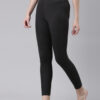 FW 9003 Charcoal Melange-thermal leggings for ladies