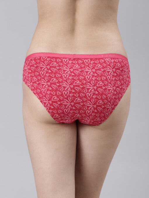 FW 220 RaspberryBlue tint-printed bikini bottoms