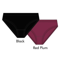 BLACK / RED PLUM FW203