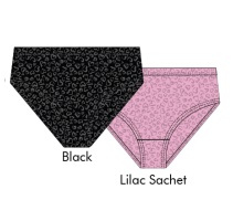 BLACK/LILAC SACHET FW230