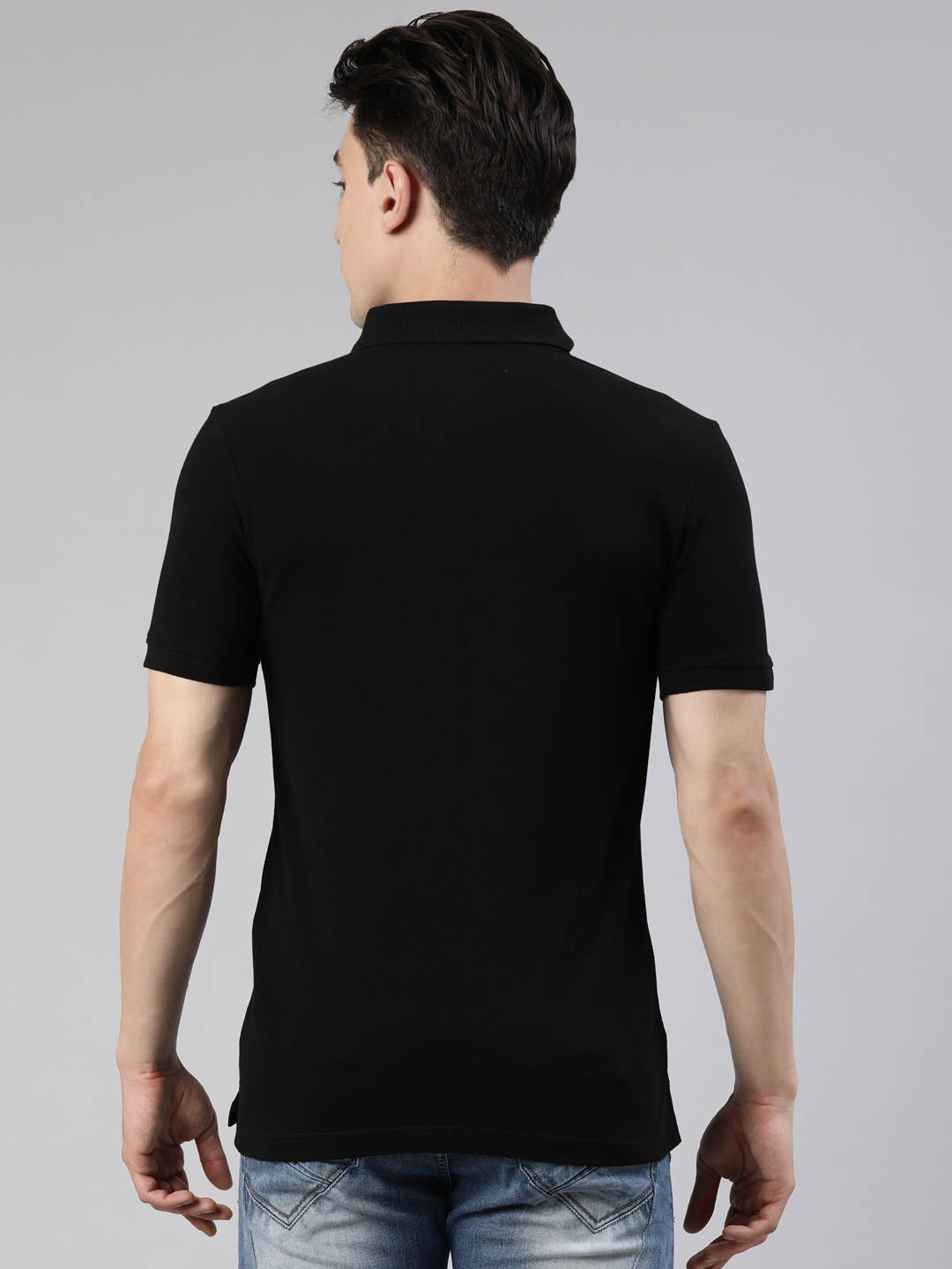 FASO 100% Super Combed Cotton Solid Half Sleeve Polo T-Shirt - FA 5002 ...