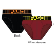 Black & Wine Maroon - FA1501