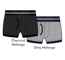 Charcoal Melange & Grey Melange FA1504