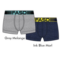 Grey Melange & Ink Blue Marl - FA1502