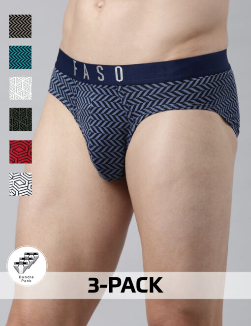 Cotton brief combo offer pack of 3